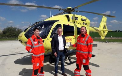 Yorkshire Air Ambulance goes Contactless with the help of Elland Based Accept Cards Ltd
