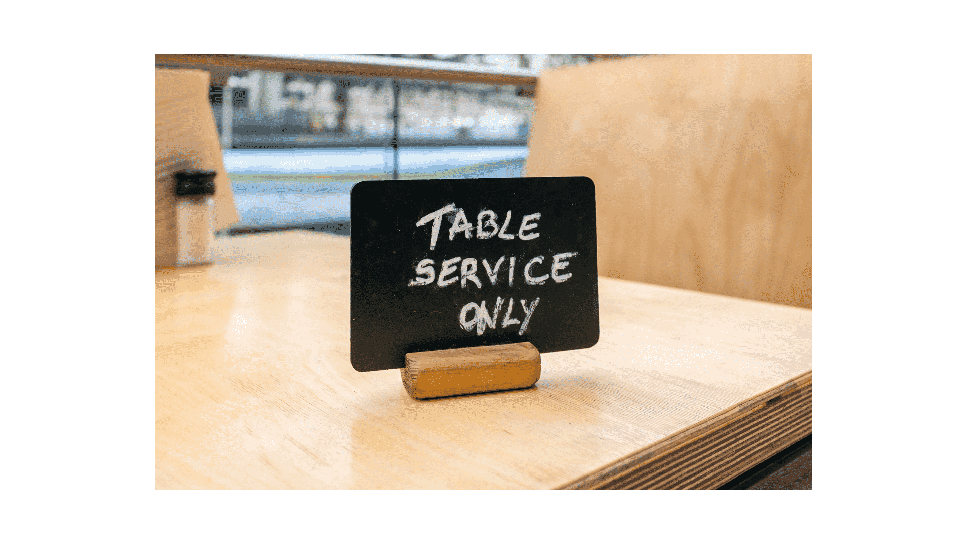 Can you deliver fast “Table Service”? Accept Cards